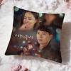 Hot C-CCrash Landing on You Cushion Cover Soft Washable Pillow Case Multi-Scene for Couch Bed Travel Office Use