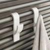 Universal household bathroom door hook, towel rack hanger, heating radiator rail hook clip, storage rack, clothes scarf hook
