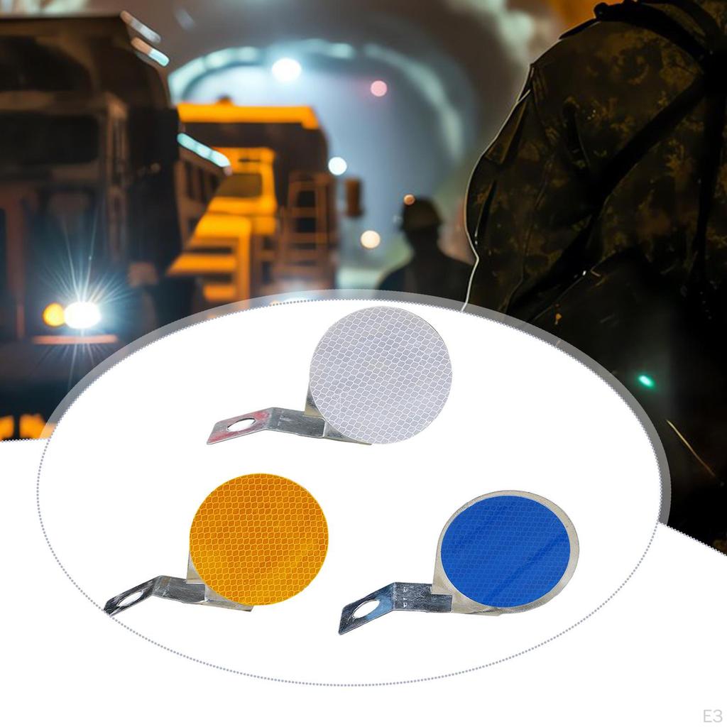 Zufahrtsmarkierung Frontreflektor Einfache Installation 10cm Pflasterschild Straße für Parkplatz