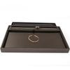 Digu PU Leather Jewelry Display Tray for Rings and Bracelets