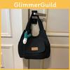 Fashionable Casual Commuting Big Canvas Tote Handbag For Women With Zipper Top And Soft Design