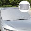 Front Car Snow Cover Windshield Outdoor Anti Ice Windscreen Automobiles Protection Summer Sunshade Protector Three