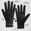 Cycling Gloves Outdoor Sports Running Winter This Fleece Touch Screen Cold-Proof Water-Repellent Anti-Slip Finger Pre-Bending