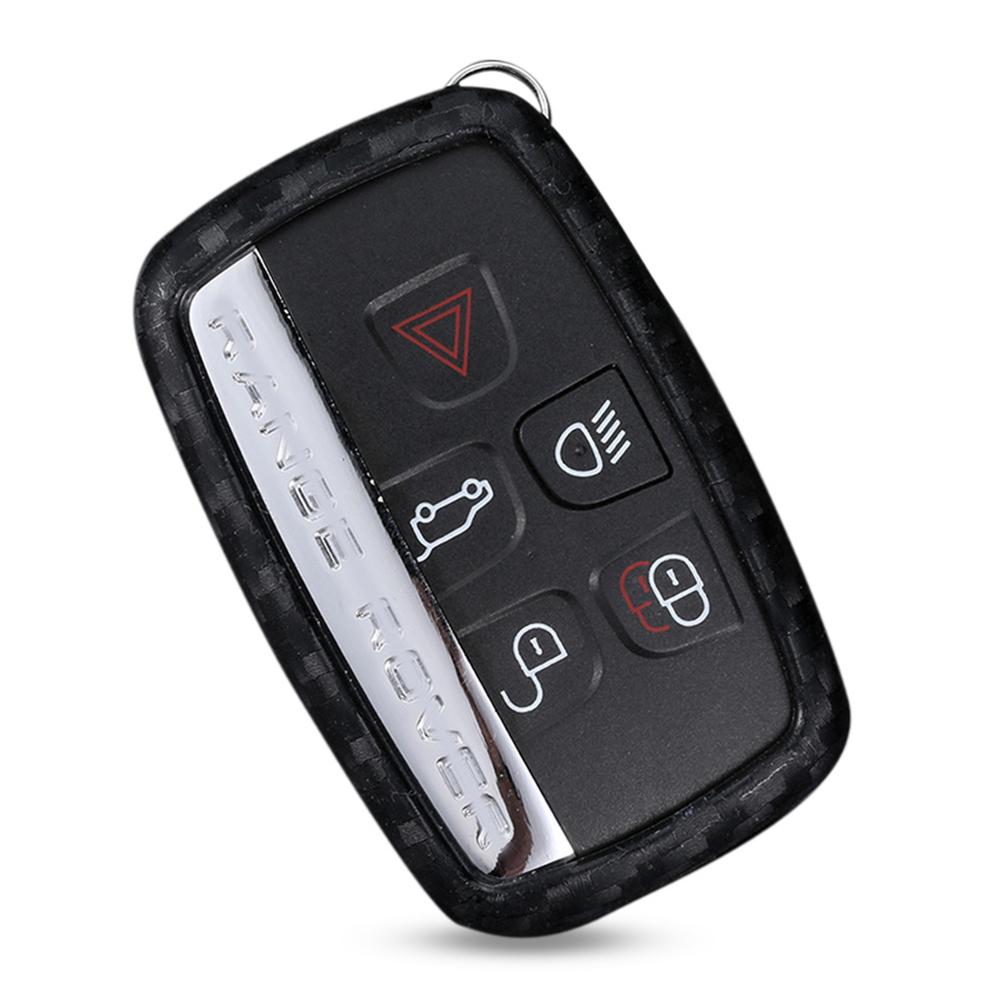 

Силиконовый Чехол Для Брелка Автомобиля Углеродный Land Ro ver Range Rover Sport Evoque Freelander 2 Ja guar XE XJ XJL XF C-X16 V 12