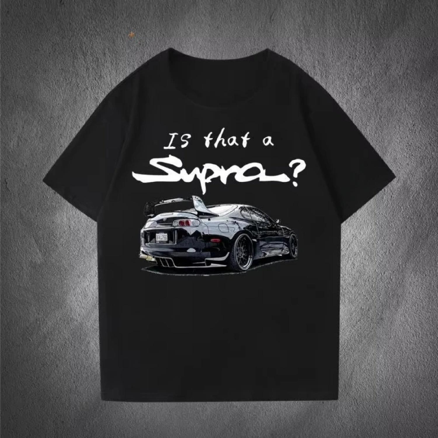 New Car Brand Suprat Shirt JDM Bull Demon King Japanese Performance Car Sports Car Pattern Printed Short Sleeve XXXXXL разноцветный
