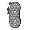 Skeleton Creepers Pattern Texture Glasses Case Unisex Lightweight Box Sunglasses Box Vintage Eyeglasses Box