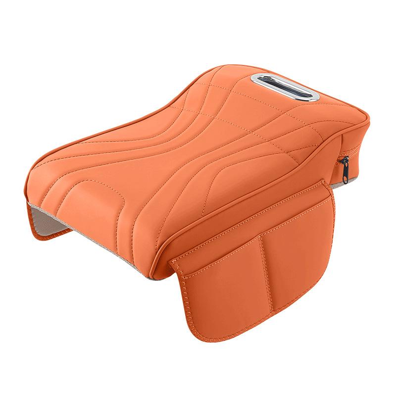 1 Stück Universal Auto mit Seitentaschen Armlehnenbox Höhenerhöhungskissen Schutzhülle Aufbewahrungstasche Multifunktionale Aufbewahrungsbox