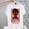 Mob Psycho 100 Shigeo Kageyama T Shirt Men Retro Washed Tops Tees Harajuku One Anime Manga Tshirt Streetwear Hip Hop T-shirts