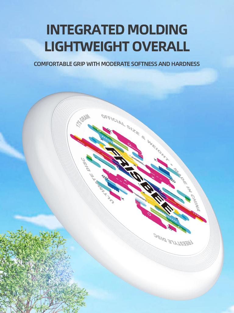 Bronzing Process 135g/175g Adult Outdoor Frisbee Training Toy Plastic Frisbee Toy