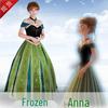 Rochie Cosplay Brodată Prințesa Anna Frozen