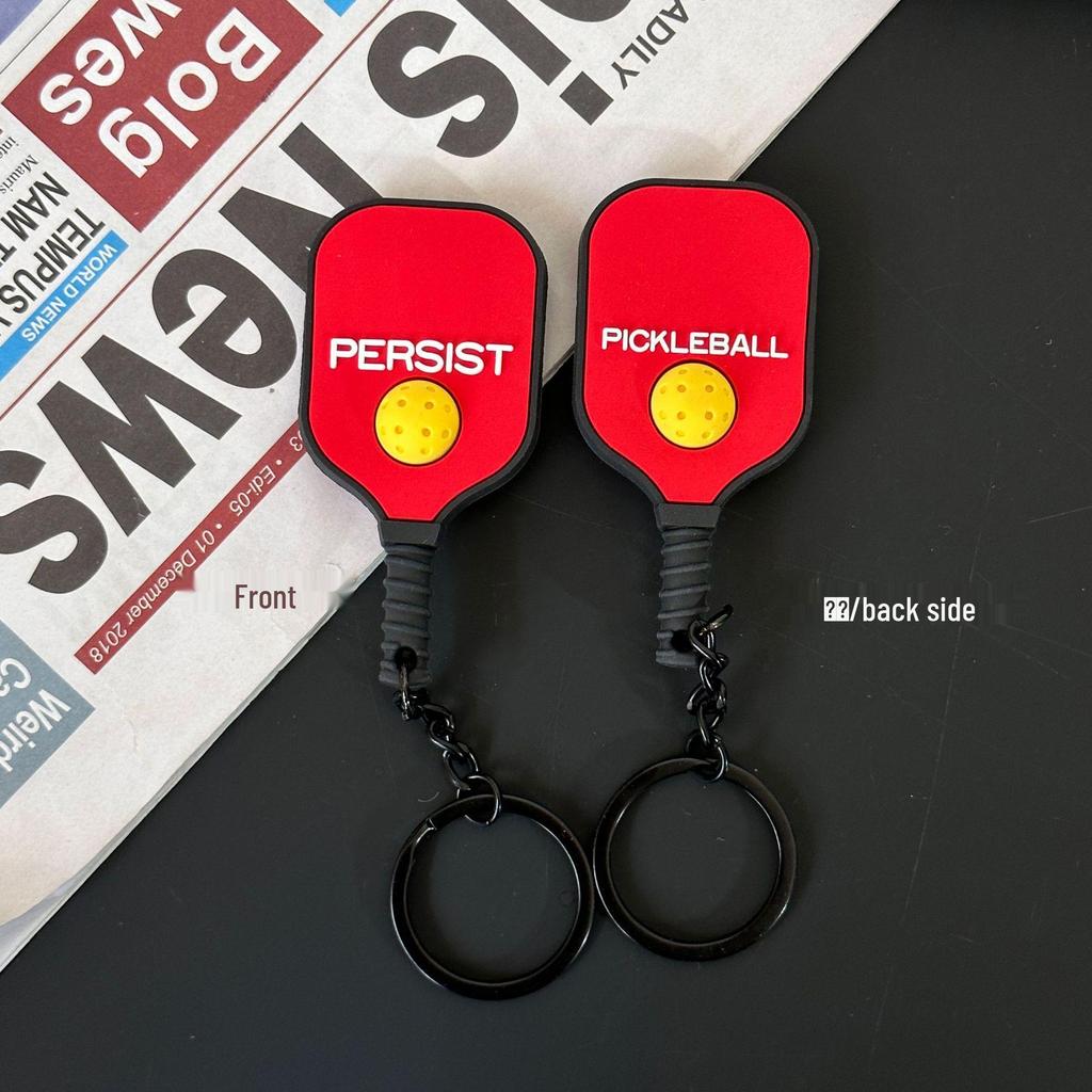 Fitness Series Gummi-Schlüsselanhänger: Hantel- & Kurzhantel-Anhänger für Geschenke