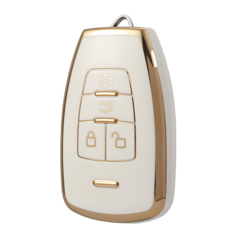 BAIC Key Case for BJ80, Senova D50/X65, Weiwang M50F, Zhidao U7, and BJ40Plus