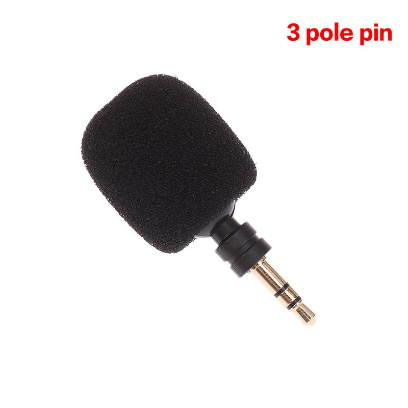 

Портативный мини-микрофон 3,5 мм Aux Моно / Стерео / 4-полюсный металлический конденсаторный микрофон для ноутбука, ПК, смартфона