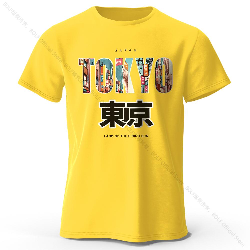 Summer Round Neck 3D Tokyo Printed Top Fashionable Casual Short Sleeved Children's Boy T-shirts