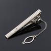 Formal Charm Fashion Simple Silver Multi Style Men Clamp Dress Shirt Pin Clip Clasp Necktie Bar