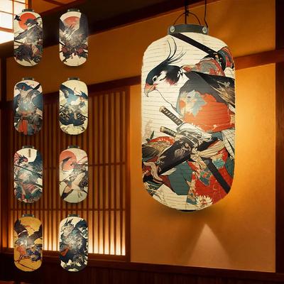 25x50cm Japanese Style Sign Festival New Year Party Decor Lantern Samurai Cloth Lantern Restaurant Bistro Izakaya Pub Bar