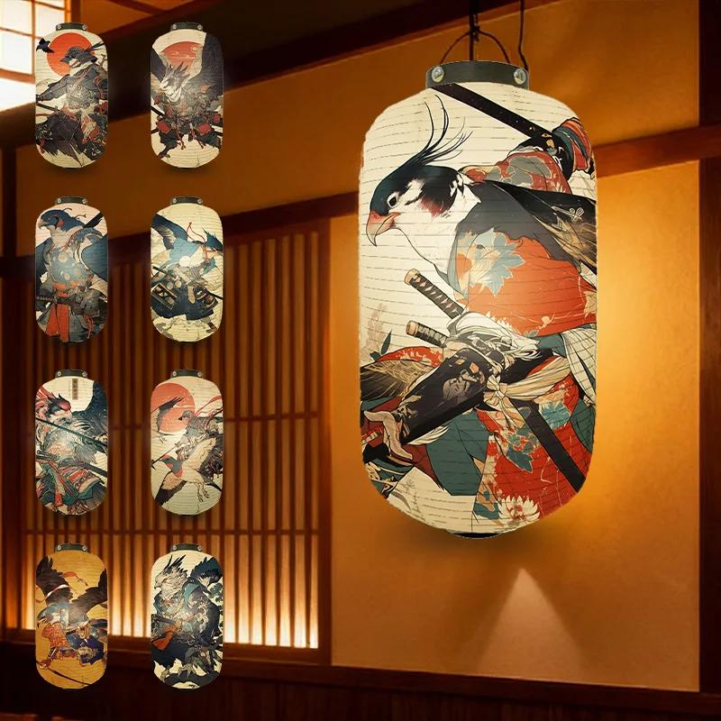25x50cm Japanese Style Sign Festival New Year Party Decor Lantern Samurai Cloth Lantern Restaurant Bistro Izakaya Pub Bar
