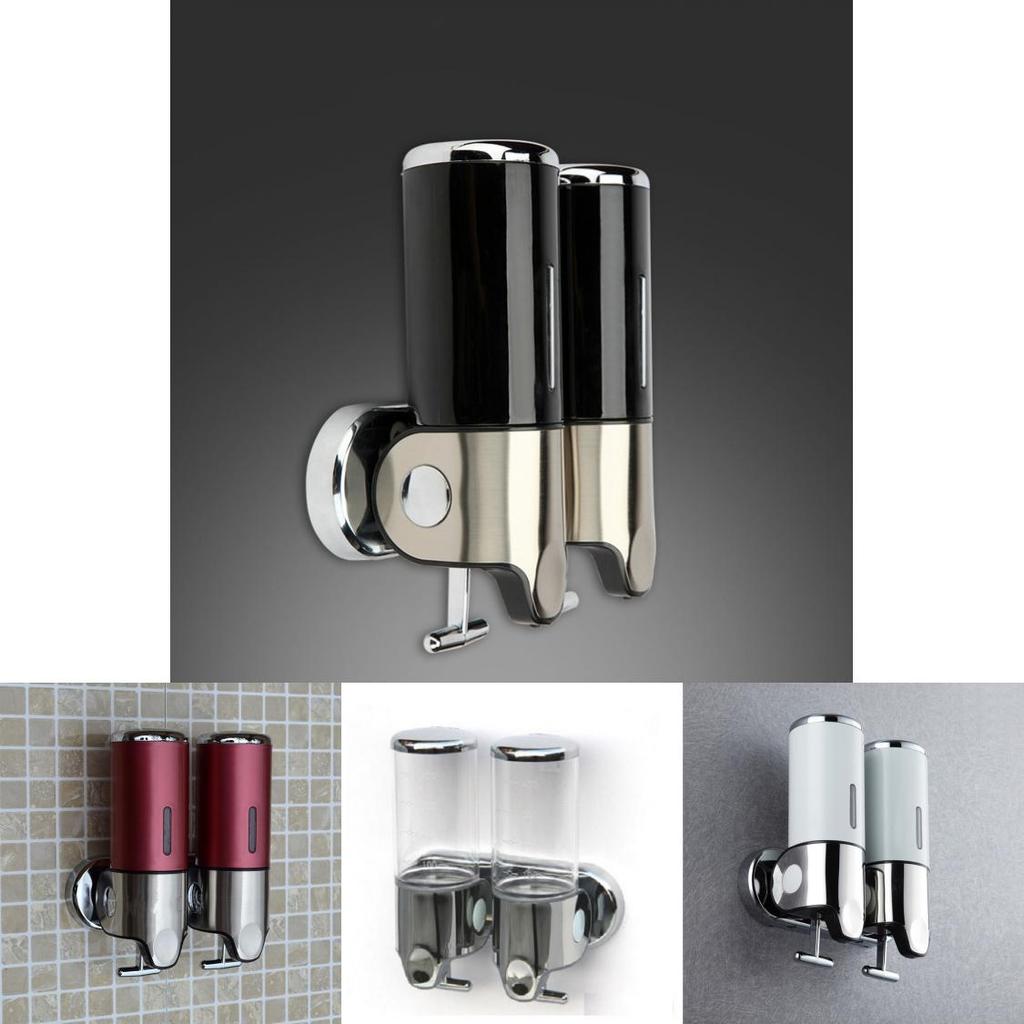 Modern Minimalist Abs Soap Dispenser With Manual Push For Hotel Bathroom Use