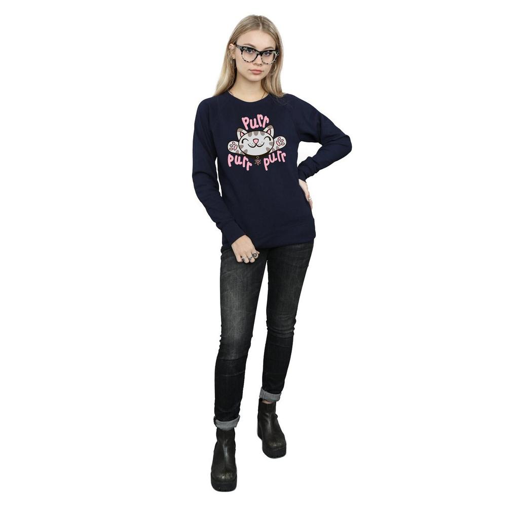 Big Bang Theory Womens/Ladies Soft Kitty Purr Sweatshirt