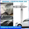 35ml Water Foam Pot with 1/4 Inch Quick Connector Soap Foam Spray Bottle Car Wash Foam Sprayer for Cleaning Cars SUVs