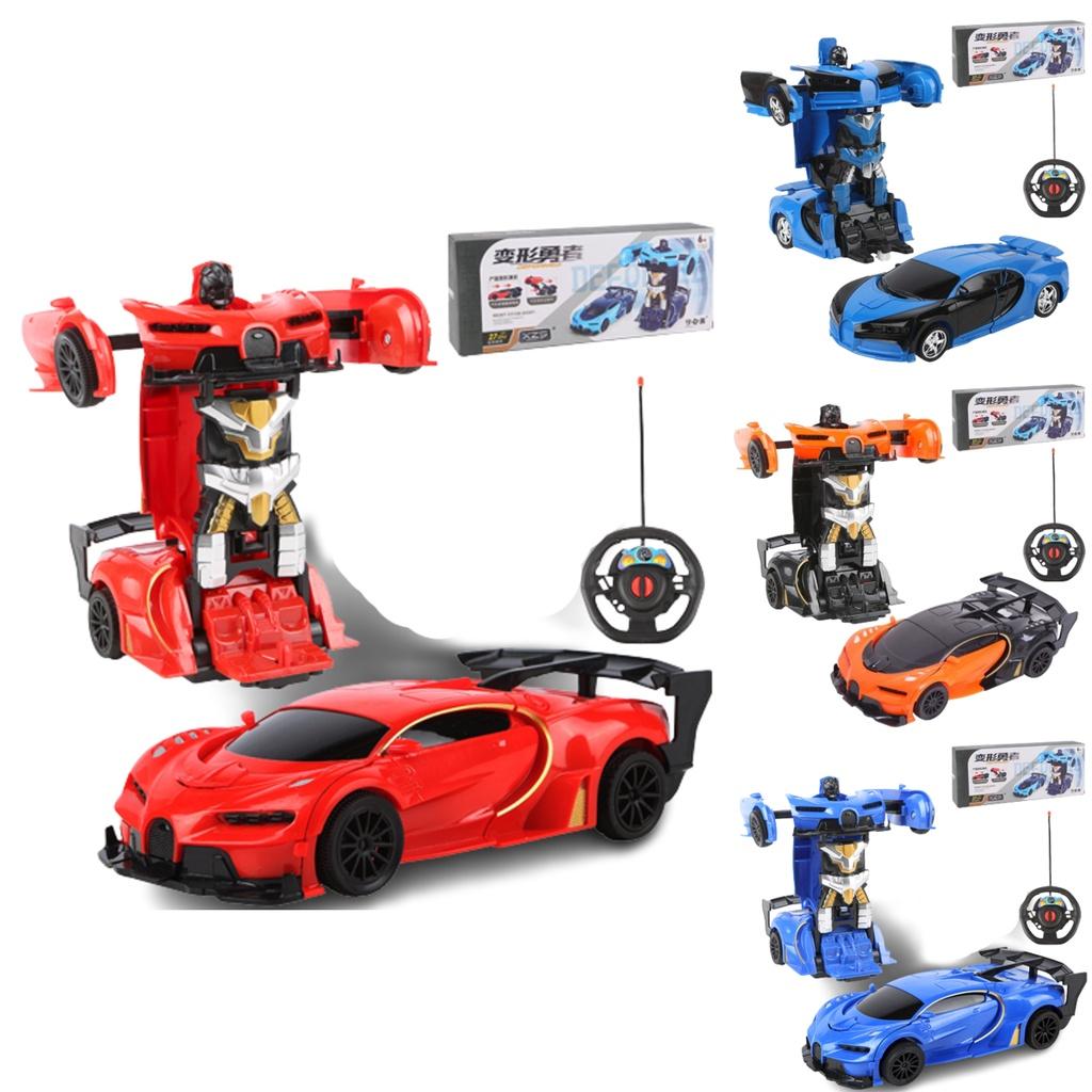 2 In 1 Remote Control Transforming Robot Car For Kids