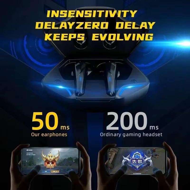 2026 X15 Pro Gaming Wireless bluetooth Headset TWS 5.3 Stereo Earbuds Low Latency Earphones Bluetooth With Mic for smartphones