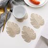 Creative Nordic Ins-Style Decorative PVC Coaster: Turtle Leaf Design, Anti-Scalding Table Mat