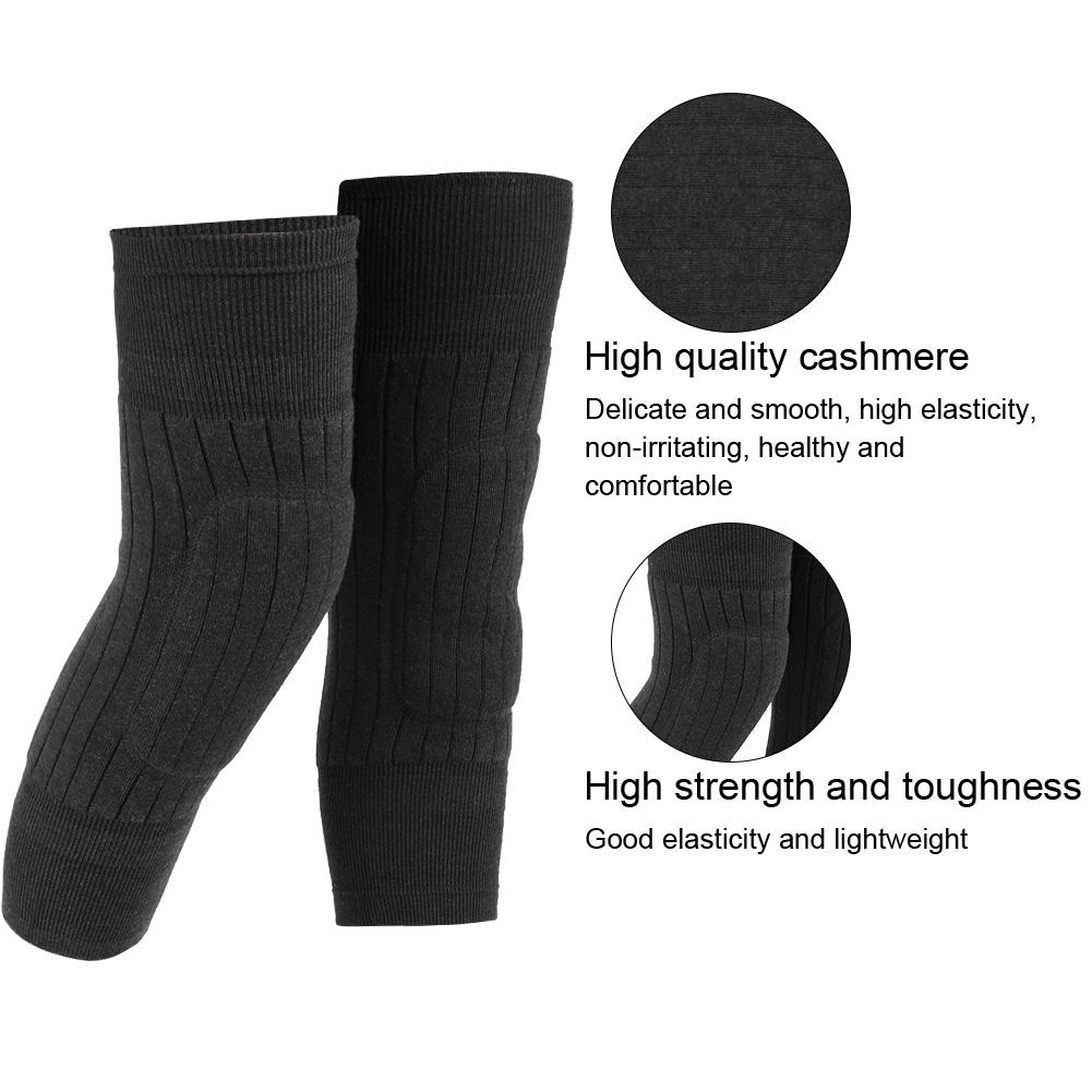 Winter Wool Knee Pads Warm Knee Protector Wool Warmers Thickened Knee Brace