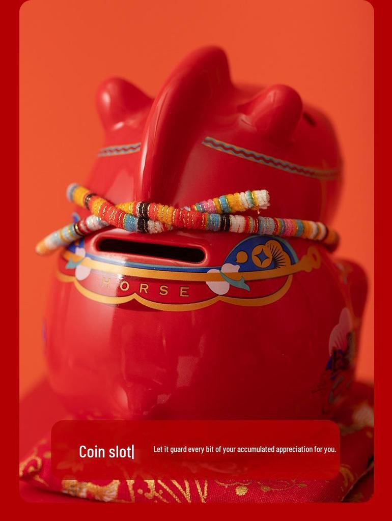 Year of the Horse Zodiac Figurine Mug Set - Cultural Gift Box for Clients & Employees