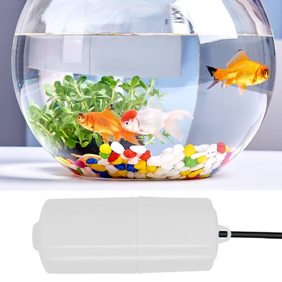 1 Set Aquarium Luftpumpe USB Lade Effiziente Sauerstoffversorgung Leiser Betrieb Energiesparende Sauerstoffpumpe Aquarium Versorgung