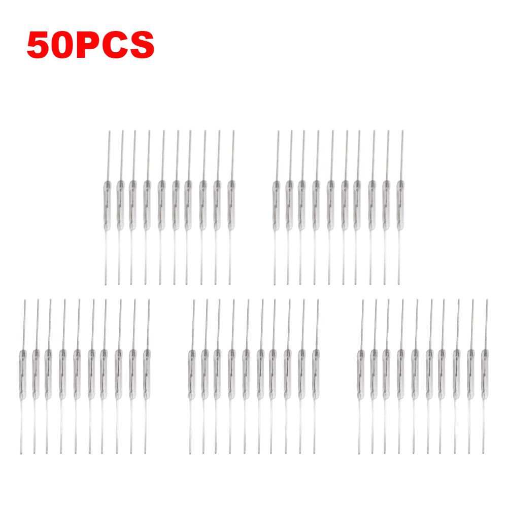 100-10 Stück Normally Offen Magnetschalter Schwingungsfest Elektronischer NO Schalter 2*14mm N/O Reed-Schalter