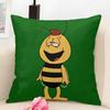 Mayas Adventures Cushion Cover Natural Linen Organic Fabric DoubleSided Printing Couch Pillow Covers Home Decor