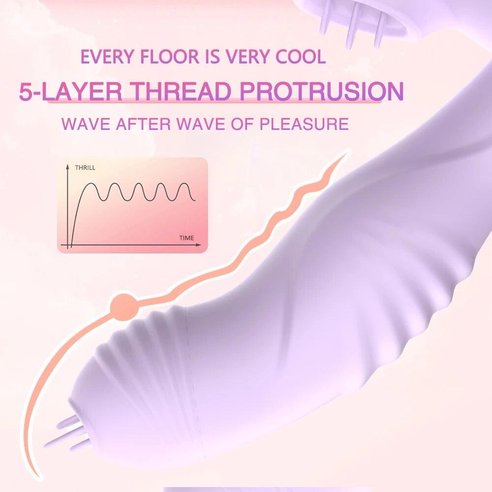 Tongue Licking Vibrator for Women Oral Nipple Clitoris Stimulator G-Spot Female Masturbation Sex Toys for Women Adults Goods