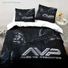 Alien Vs. Predator Predator Movie Bedding Set Bedroom Soft Modern Bedspreads Comefortable Duvet Cover Quilt Cover And Pillowcase