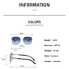2025 New Fashionable Personalized Metal Frame Women's Sunglasses Outdoor Neutral Driving High Quality UV400 Sunscreen Sunglasses