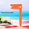 4Pcs Multipurpose Adjustable Clip Plastic Outdoor Picnic Mat Holder Windproof Towel Clip Outdoor Camping Tool