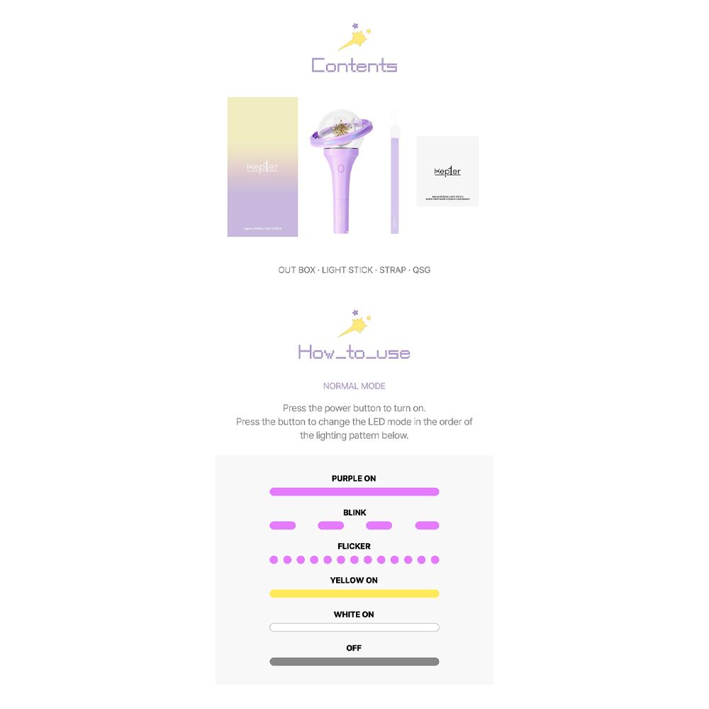 Kep1er - Official Light Stick Ver.2