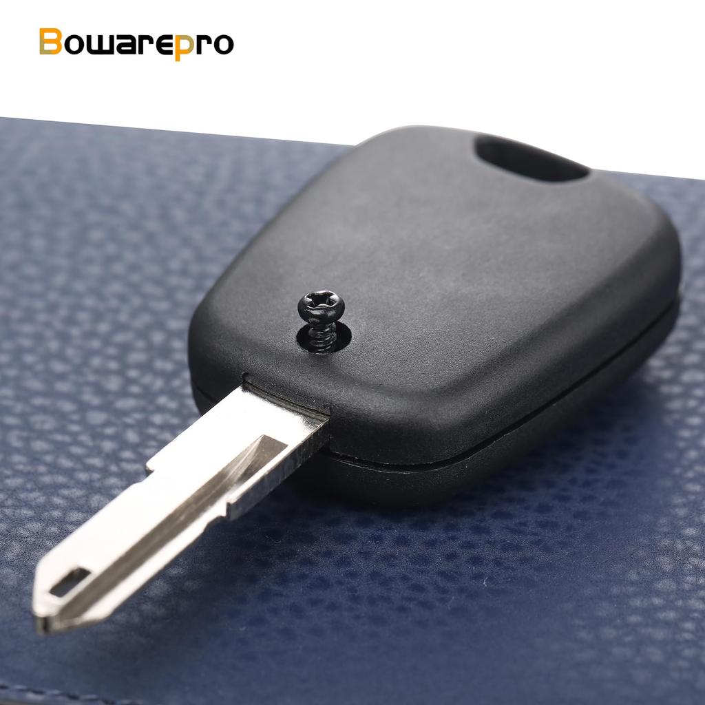 Bowarepro Uncut 2 Button Remote Key Shell Case for Peugeot 106 206 306 307 405