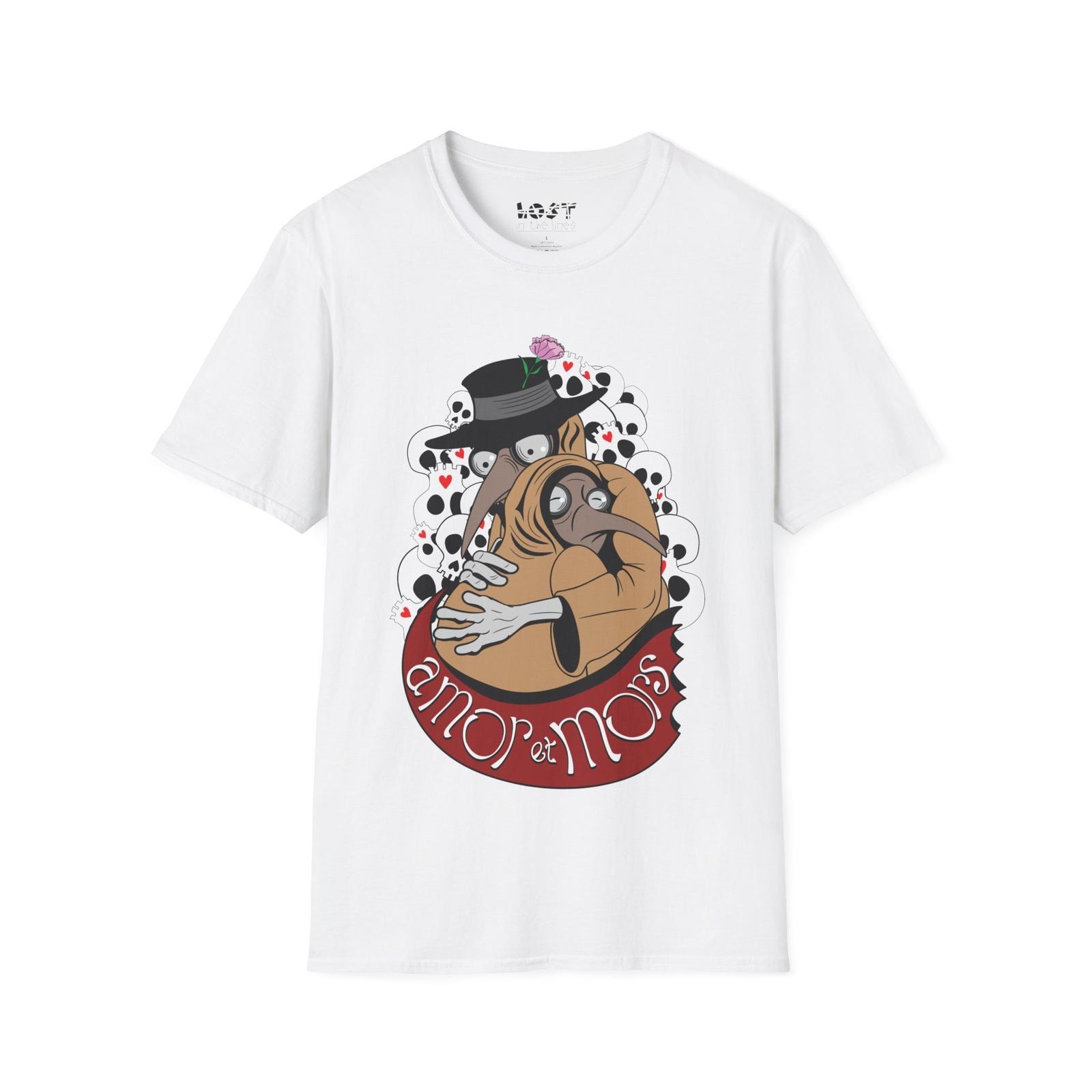 Plague Doctor Love Unisex Softstyle T-Shirt (S-3XL) S разноцветный