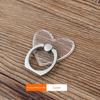 Transparent Finger Ring Mobile Phone Holder Universal  Smartphone Clear Stand Support Cell Phone Car Mount For iPhone 15 Xiaomi