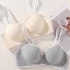Push-Up Bra Sexy Bra for Women Wireless Brassiere Seamless Comfortable Underwear Young Girls Thick Cup Lingerie AB Cup
