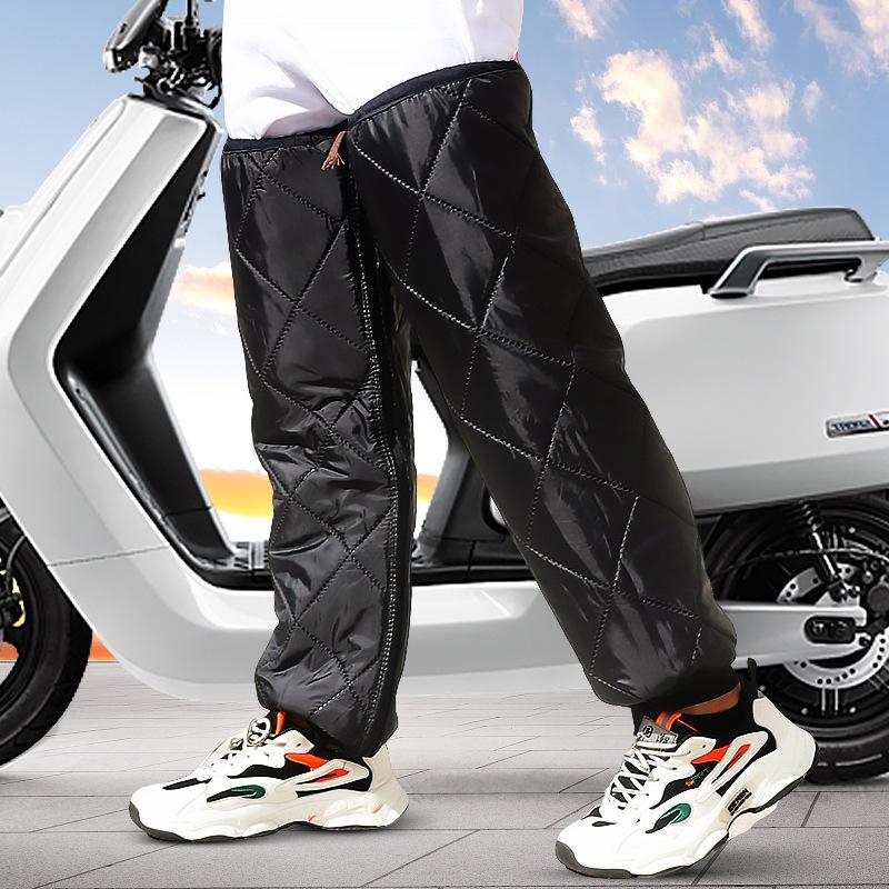 Motorcycle Kneepads Winter Plus Velvet Warm Bicycle Cold-proof Leg Warmers Knee Protector Windproof Warm Rodilleras Ciclismo Mtb