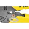 TSUNODA Electric Power Thin-Blade Nippers with Crimping Function, Eccentric VVF2.6 x 3 Cores, 225mm, PUN-225ATG