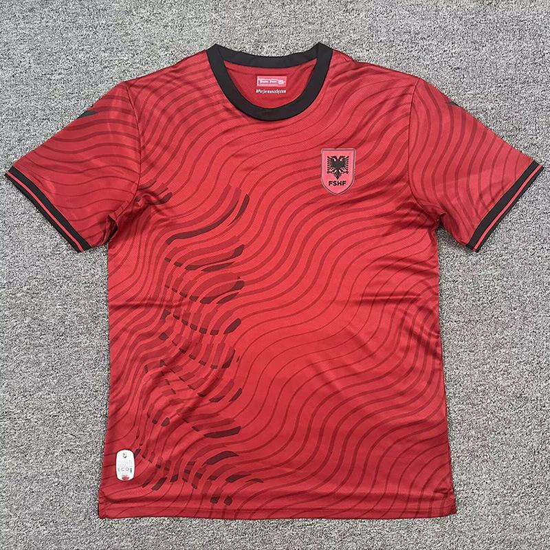 Albania jersey 2026 home and away unpopular short-sleeved football jersey print football jersey S