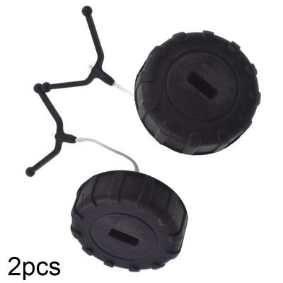 2x Bränsleoljelock Tanklock Lock Set Passar för STIHL/MS170/MS180 reservdelar