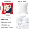 People Living In a Frame Cushion Cover Comfortable Reversible Pillow Cover Ideal for Car Sofa Bedroom & Beyond