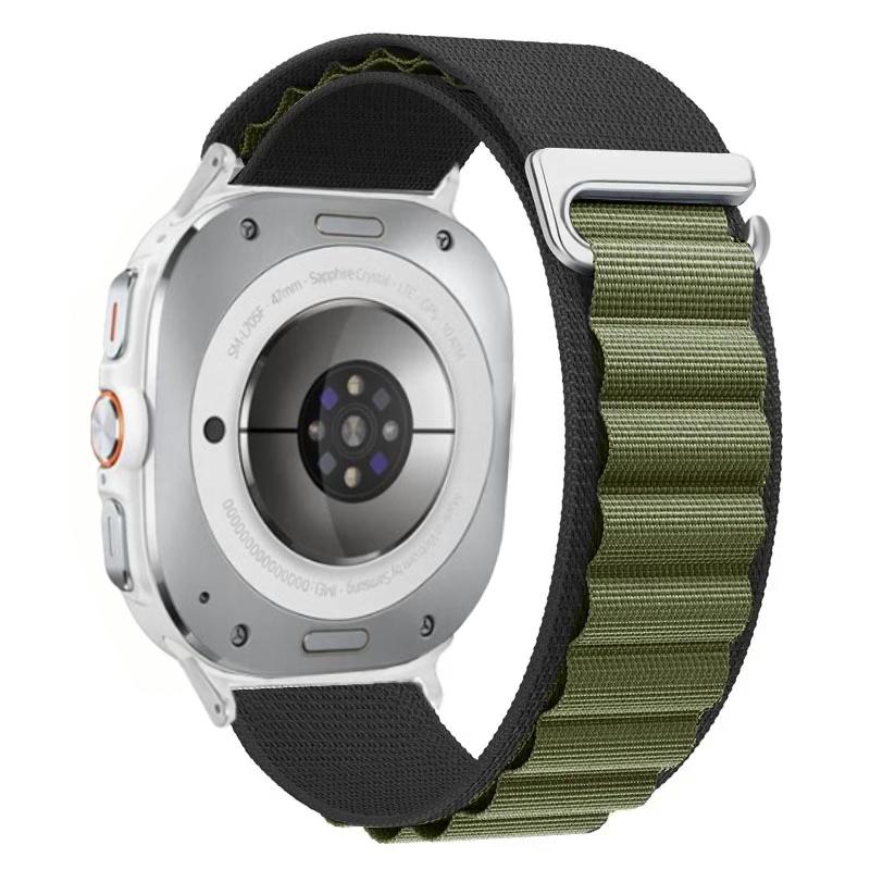 Alpine Loop Strap For Samsung Galaxy Watch 8 Ultra 47mm Band Sport Bracelet Nylon Watchband For Samsung Galaxy Ultra 2026 Belt