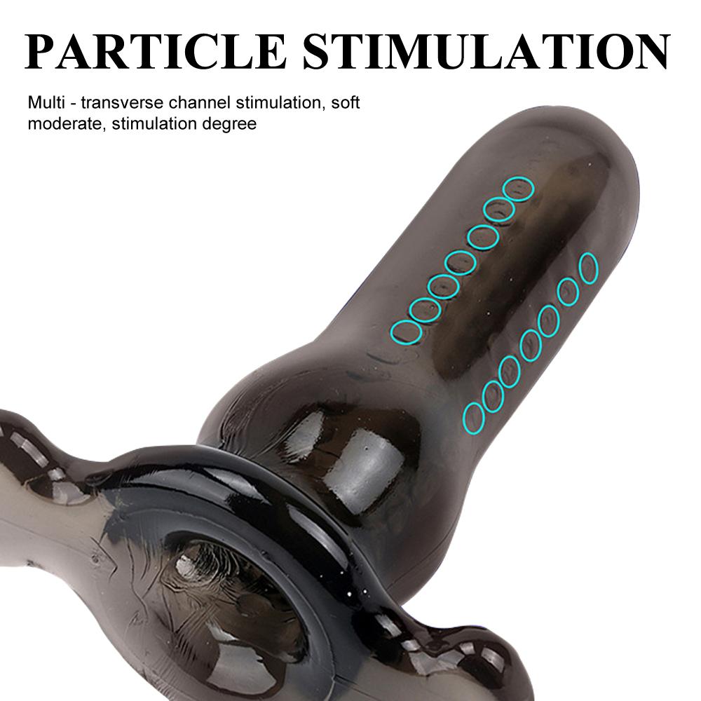 Soft Butt Plug Prostata Massasjeapparat Silikon Mann Penis Sleeve Dildo Insert Design Hule analplugg Sexleketøy for kvinner Menn