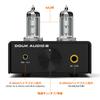 Nobsound P5 HIFI Vacuum Tube Headphone Dual Mono 200V Replaceable Low for Audiophiles Amplifier Design, 4.4mm & 6.35mm Output, High-Voltage Drive,