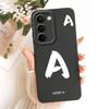 For Realme C83 Lucky Initial Letter Phone Case For Realme C83 C 83 5G Soft Silicone Cases Bumpers